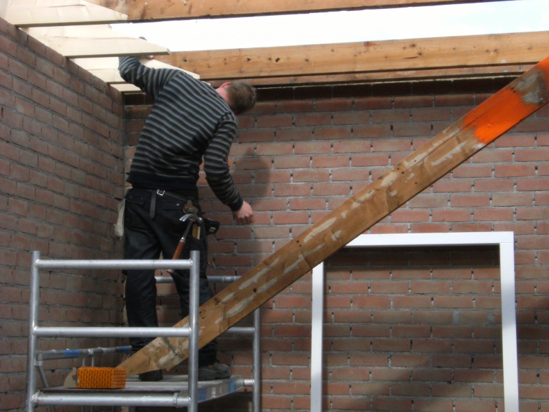 nieuwbouw renovatie van woonhuis